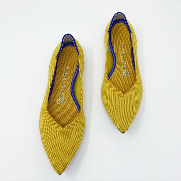Rothy's Shoes - Rothys The Point Marigold Flats Size 6.5